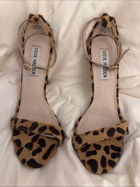 Steve Madden STECY Leopard Print Heels